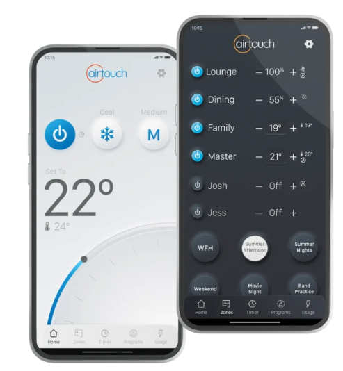 Google Home Air Conditioning Control - AirTouch