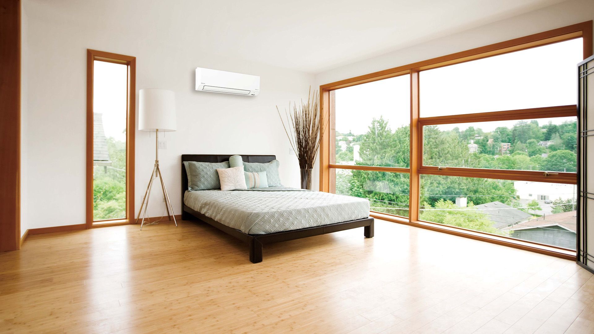 Daikin Alira Heat Pump in bedroom