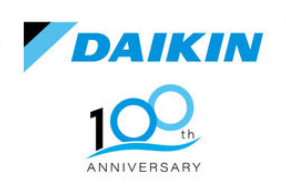 Daikin 100 anniversary logo