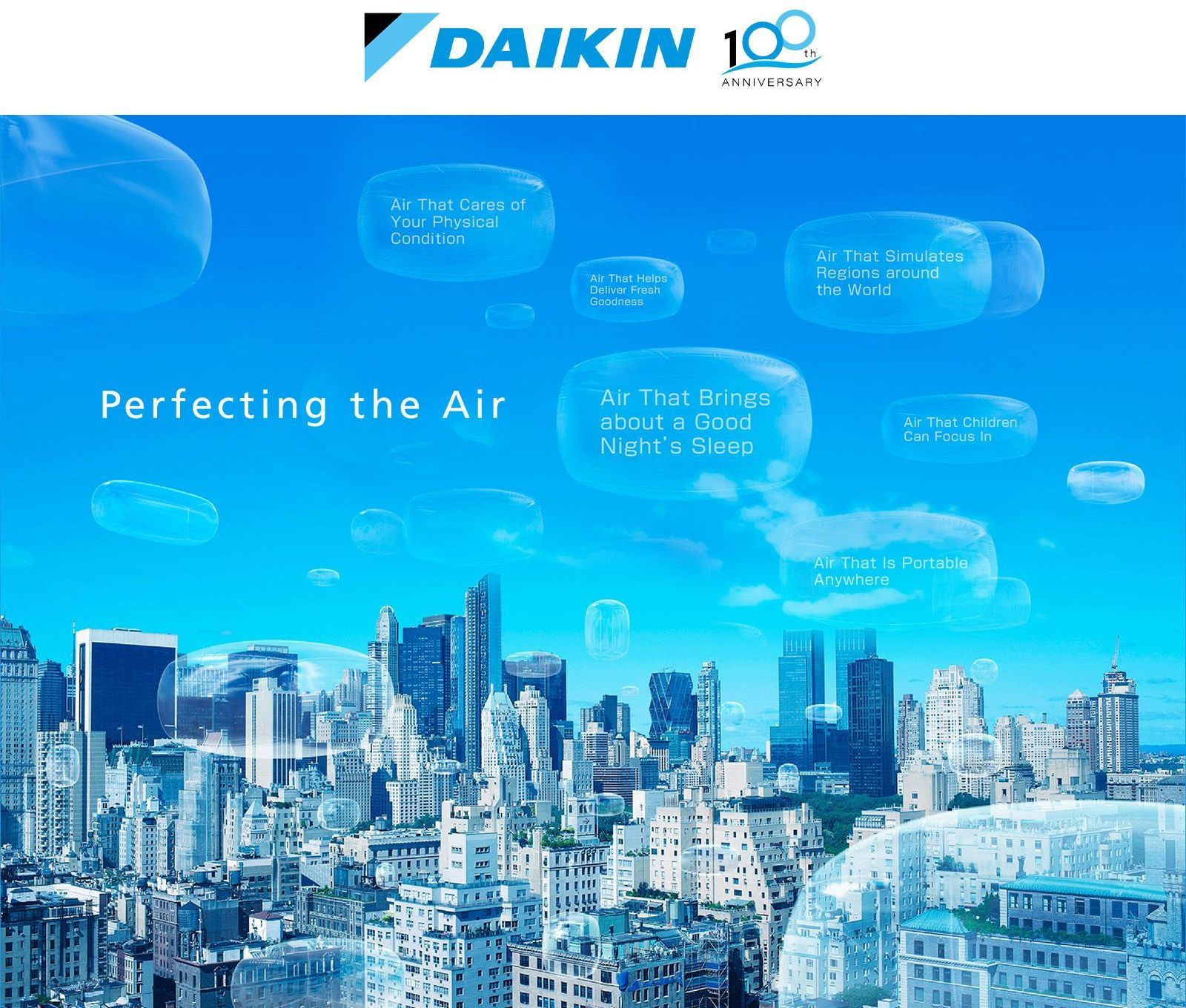 Daikin 100 Year Anniversary - Perfecting the Air