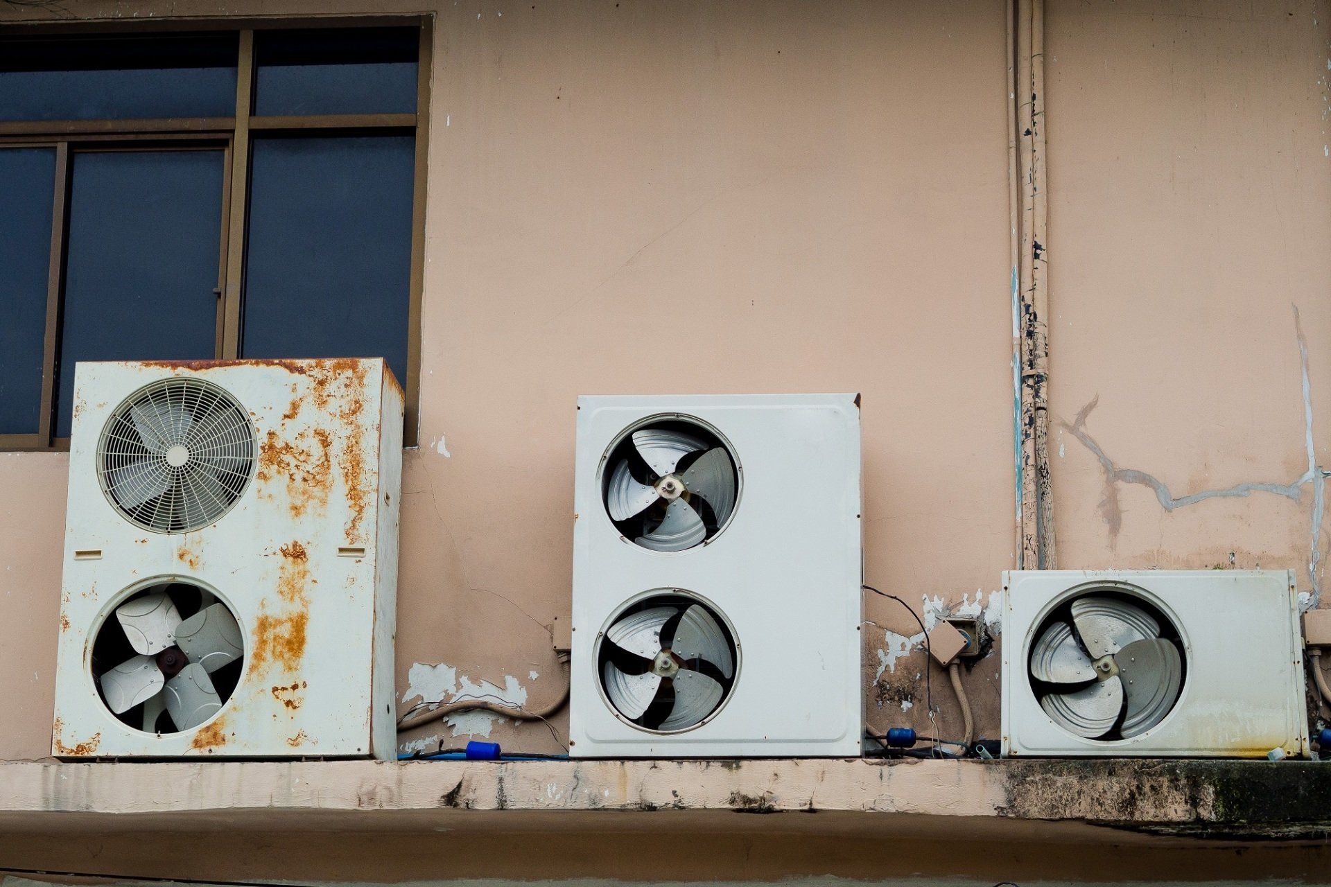 Old air conditioners