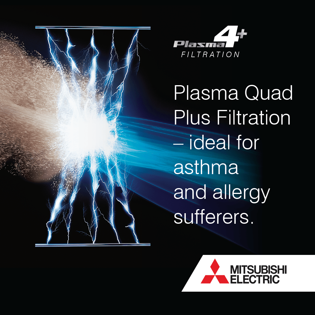 Mitsubishi Electric Plasma Quad Filtration