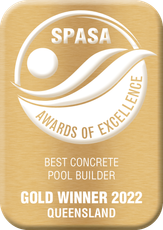 Best Concrete Pool Builder Gold Winner 2022 QLD