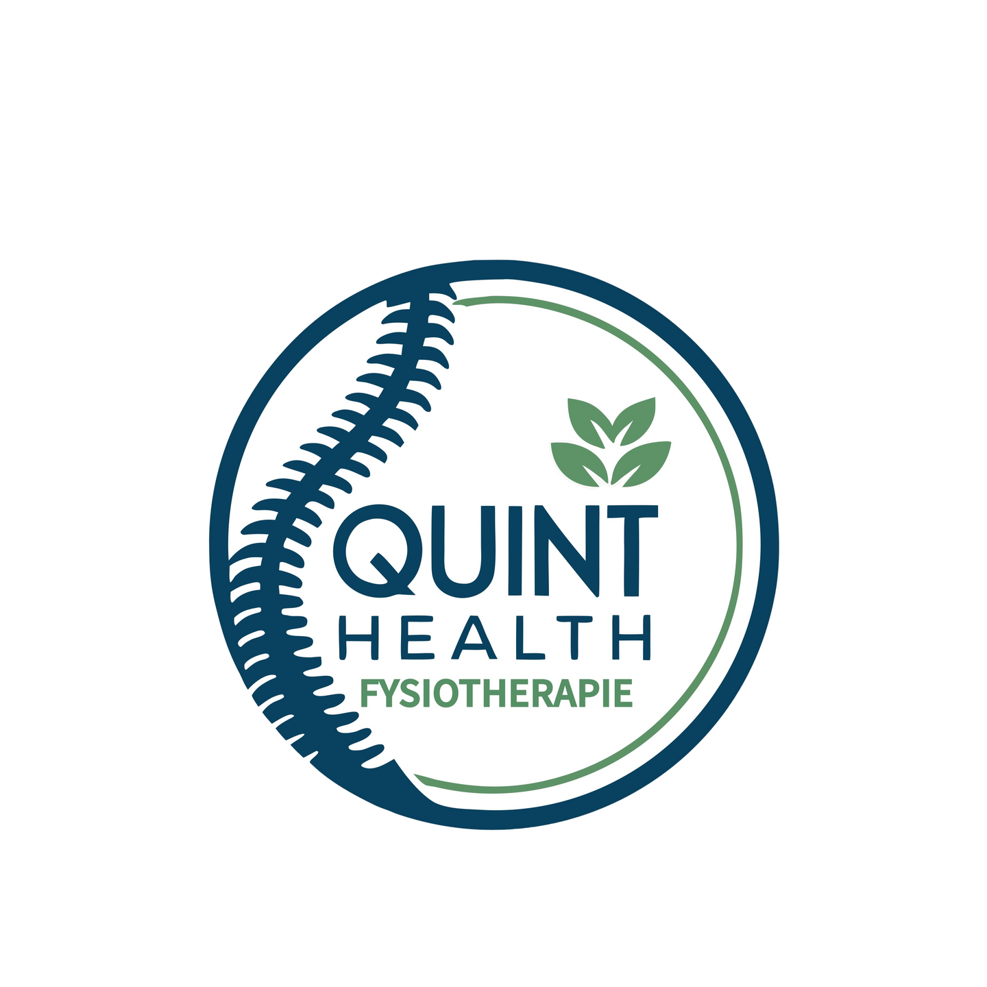 Logo van Quinthealth staat voor gezondheid en een goede leefstijl