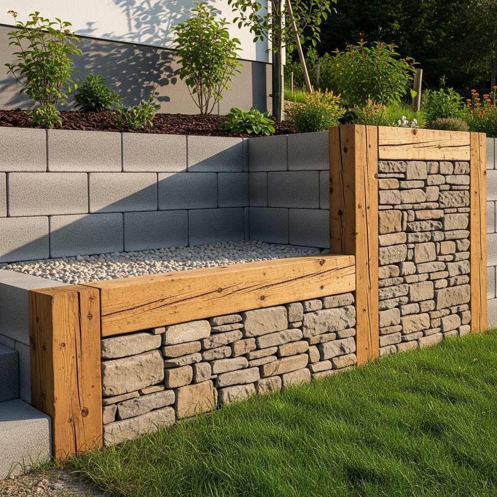 Durable Retaining Walls using Concrete, Stone, Wood and Rocks in Meridian, ID