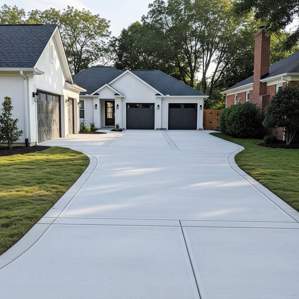 Boost your home's curb appeal with our concrete driveway services in Meridian, ID