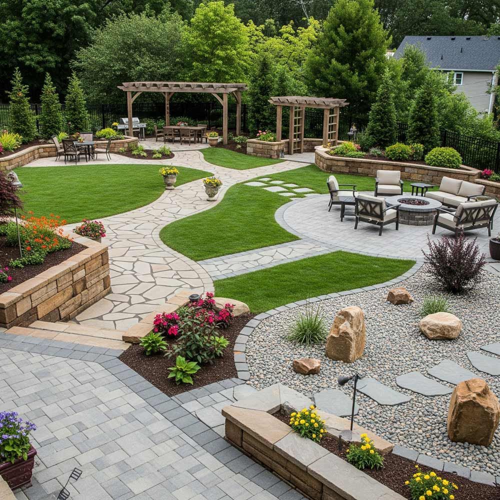 Different Hardscaping Materials used for Patio Pavers in Meridian, ID