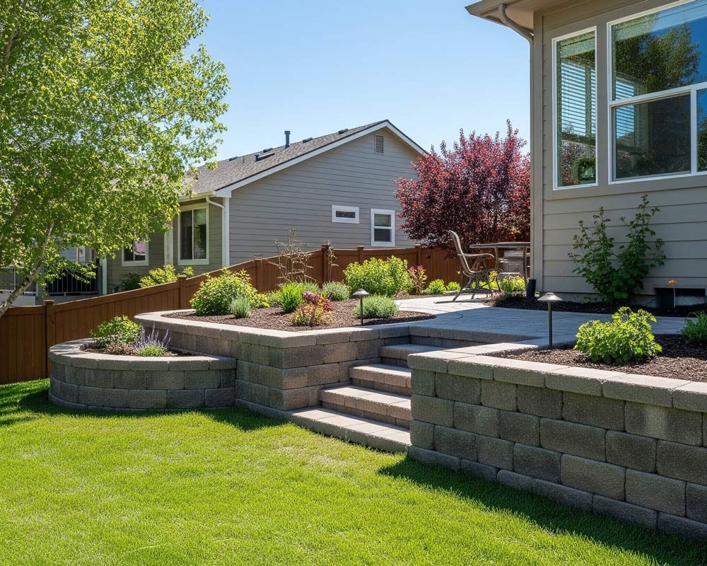 Retaining Walls for Home Garden in Meridian, ID