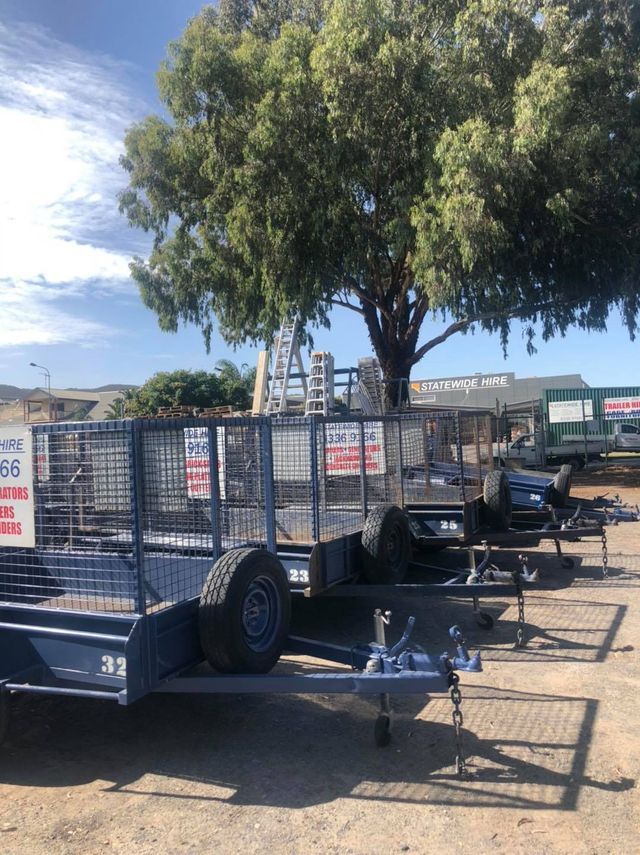 Caged Trailers Truck