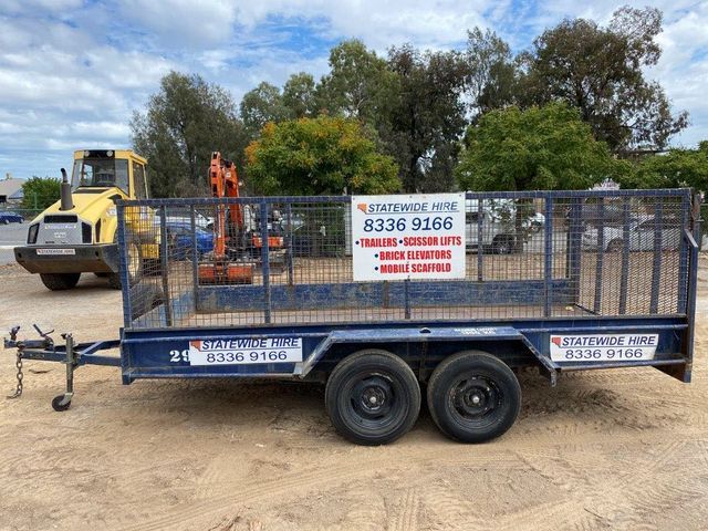 13x6 Caged Trailer