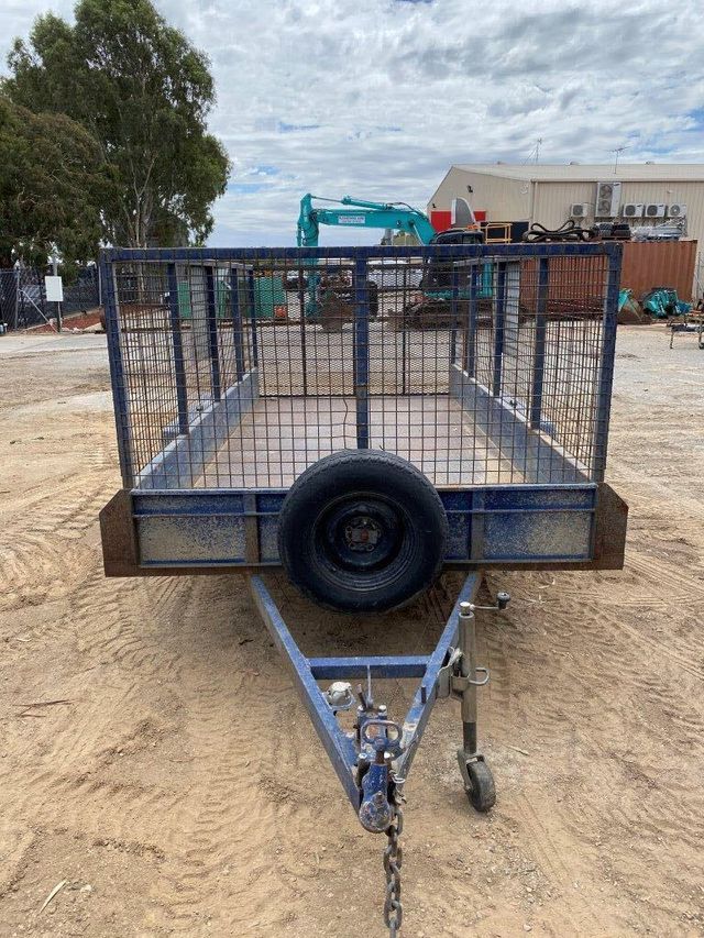 13x6 Caged Trailer