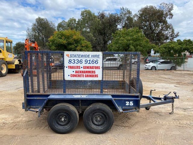 8x5 Caged Trailer