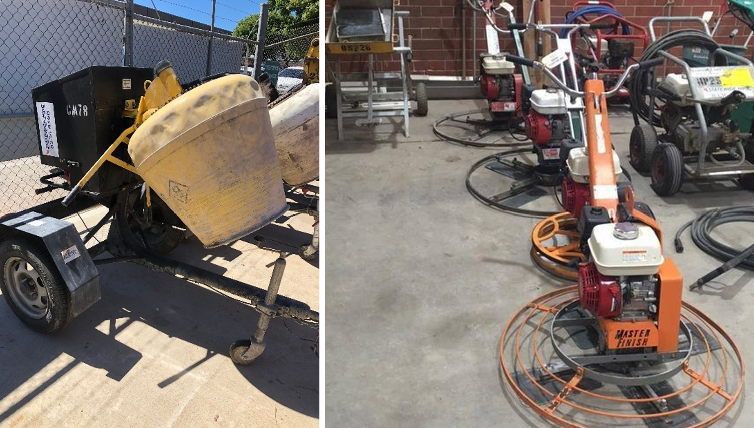 Concrete Equipment Hire Adelaide
