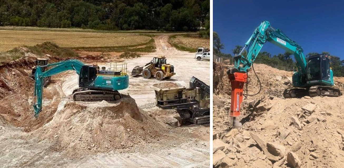 Demolition and Breaker Equipment Hire Adelaide