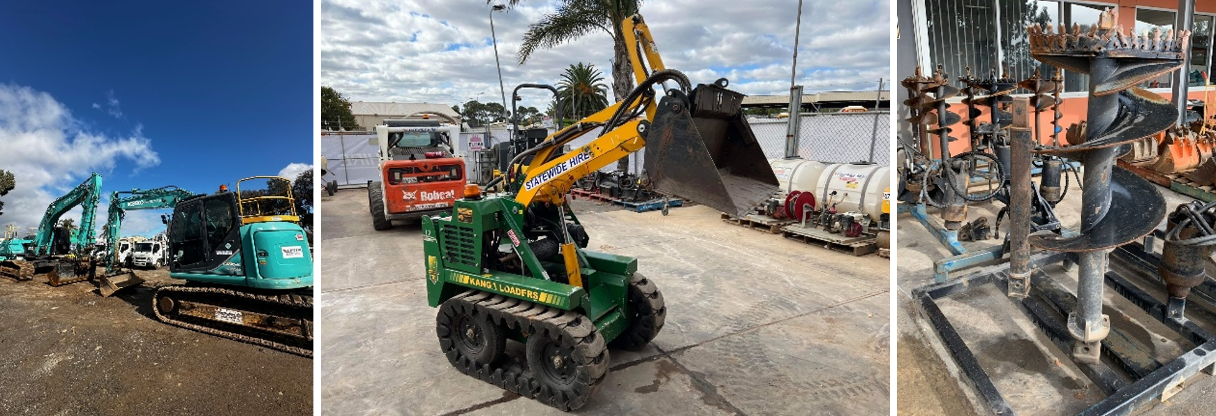 Earthmoving and Excavator Hire Adelaide at Statewide Hire