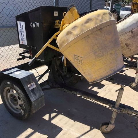 Cement Mixer 3.5 Electric and Petrol Towable