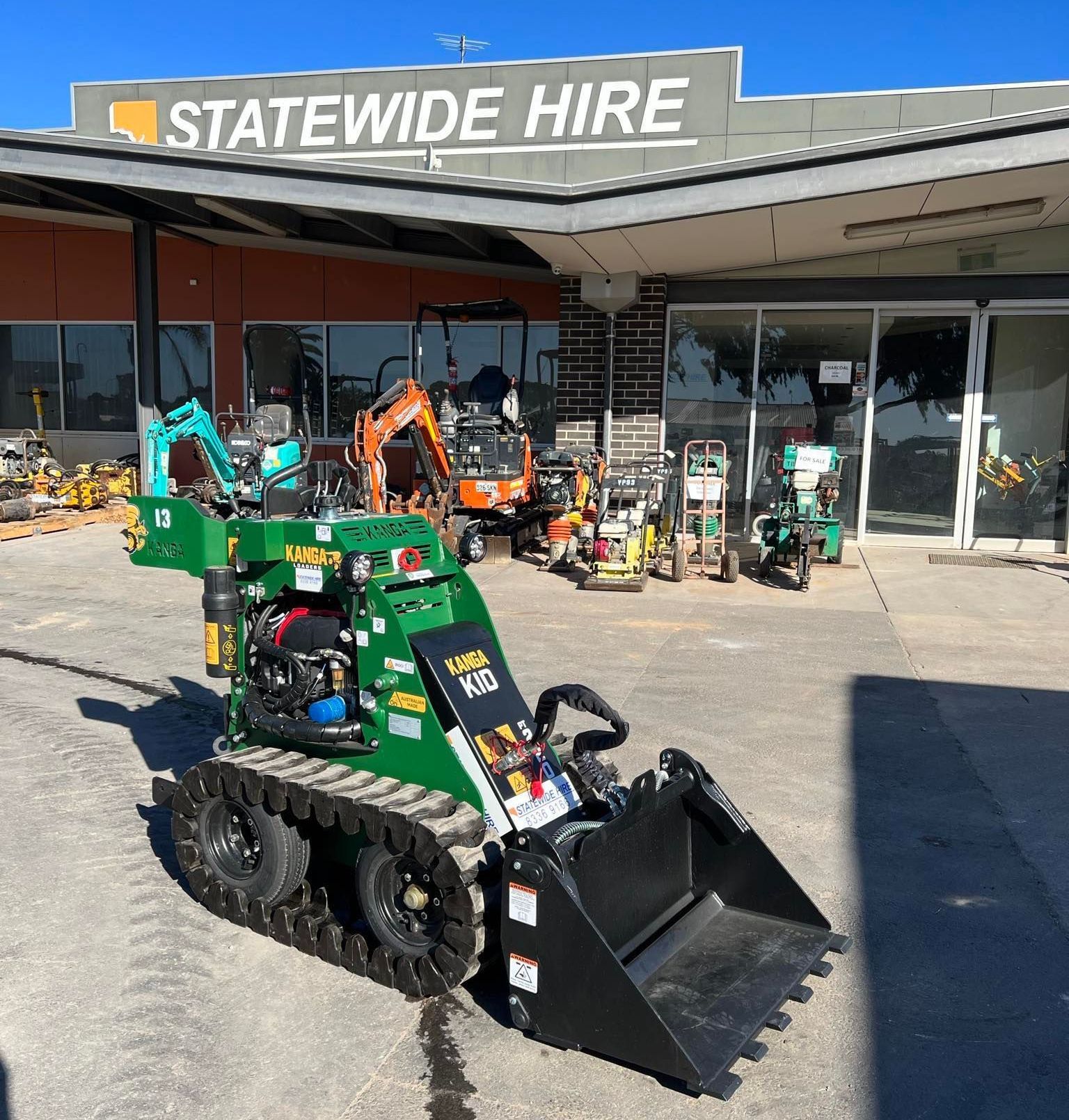 Kanga Loader Hire In Adelaide At Statewide Hire