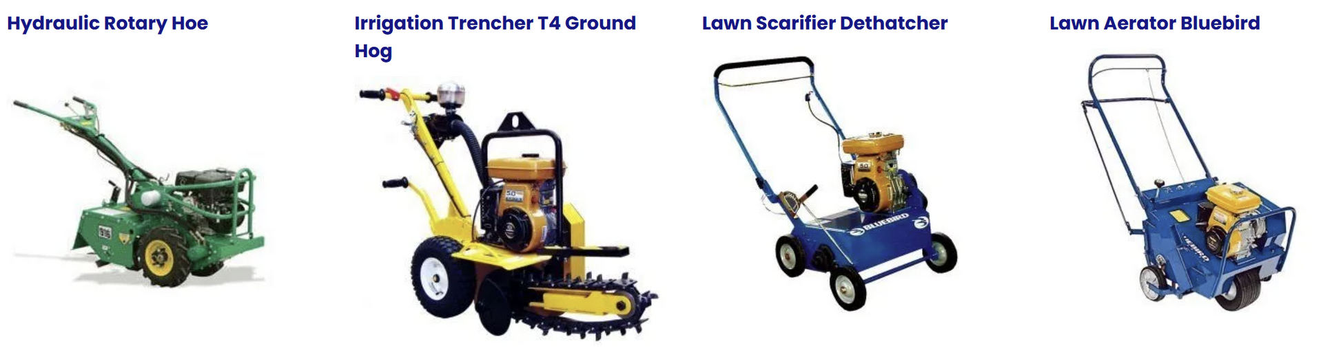 Lawn Care Equipment Hire Adelaide