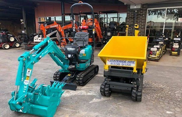 range of equipment