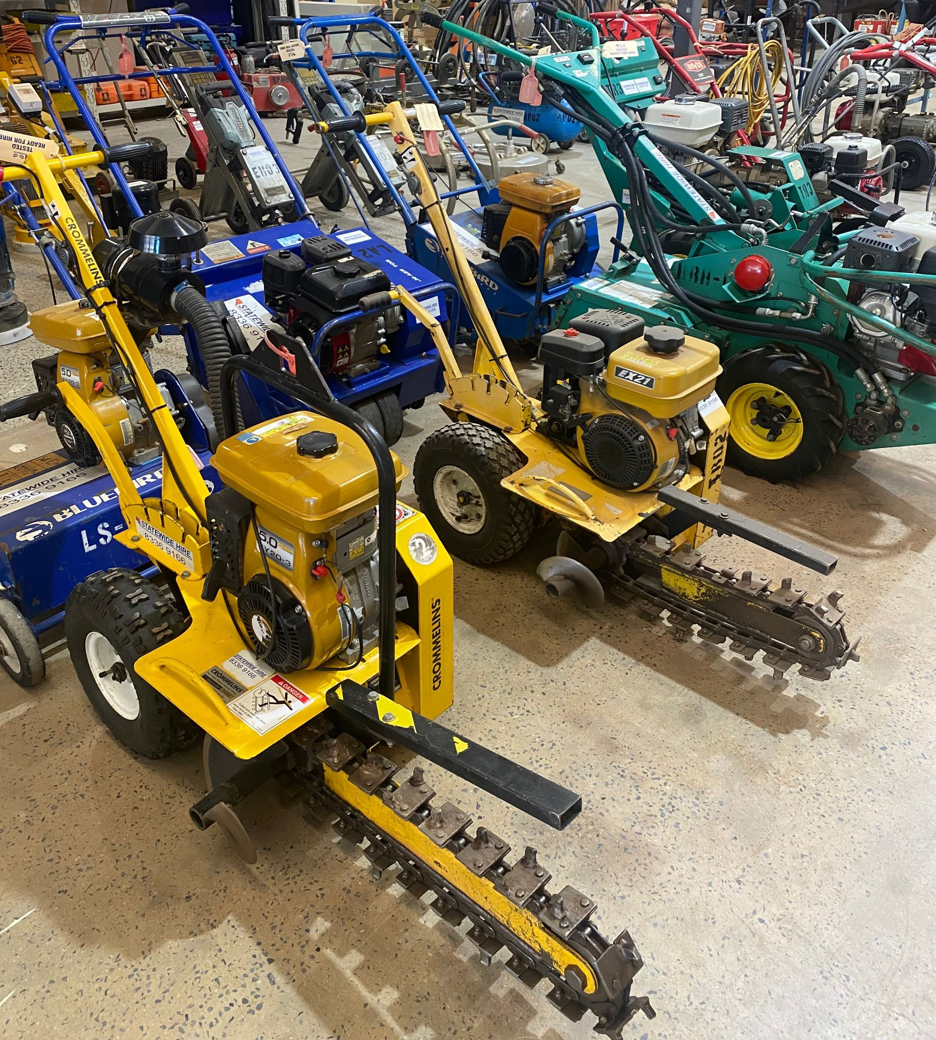 Summer equipment hire in Adelaide for landscaping projects