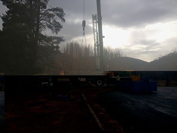 Tall Trees and Tree Service Trucks — Cooma, NSW — Snowy Mountain Tree Services