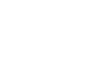 An open, lined notebook with a pen resting on a page, surrounded by colorful markers on a dark, textured surface.