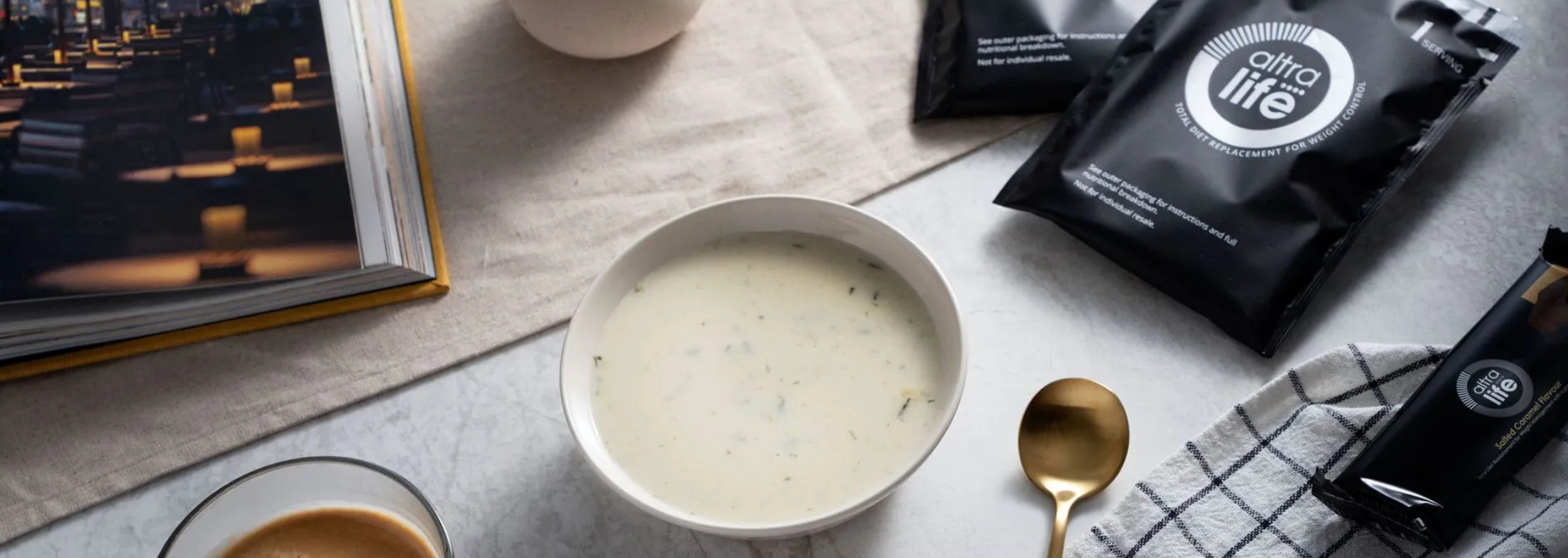 Picture of soups. 