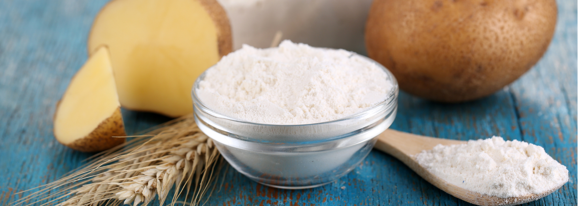 Picture of starchy foods. 