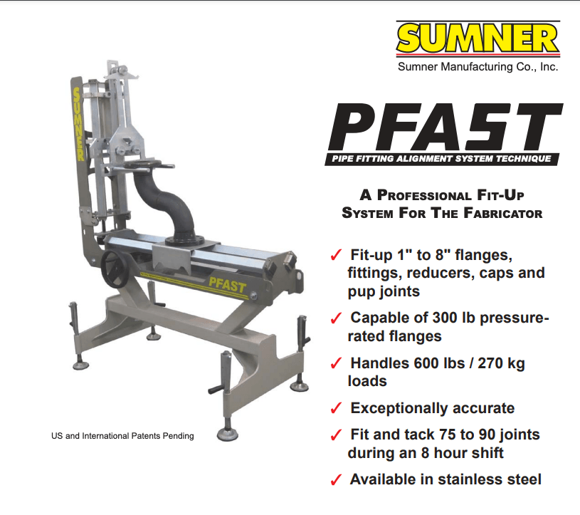 A pamphlet for a machine called pfast