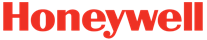The honeywell logo is red on a white background.