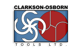 A logo for clarkson-osborn tools ltd
