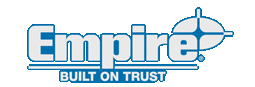 Empire built on trust logo on a white background