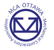 The logo for the mca ottawa mechanical contractors association.