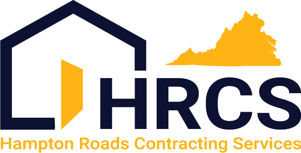 a logo for hrcs hampton roads contracting services