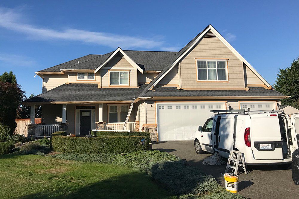 Home Exterior Before — Olympia, WA — Painting Plus LLC