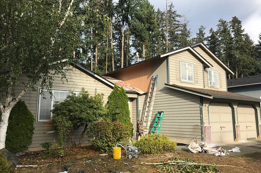 Exterior Paint Before — Olympia, WA — Painting Plus LLC
