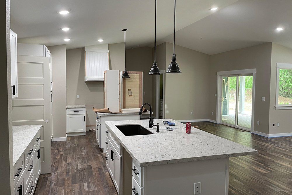 Modern Kitchen Interior — Olympia, WA — Painting Plus LLC