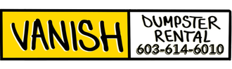 Vanish Dumpster Rental Logo