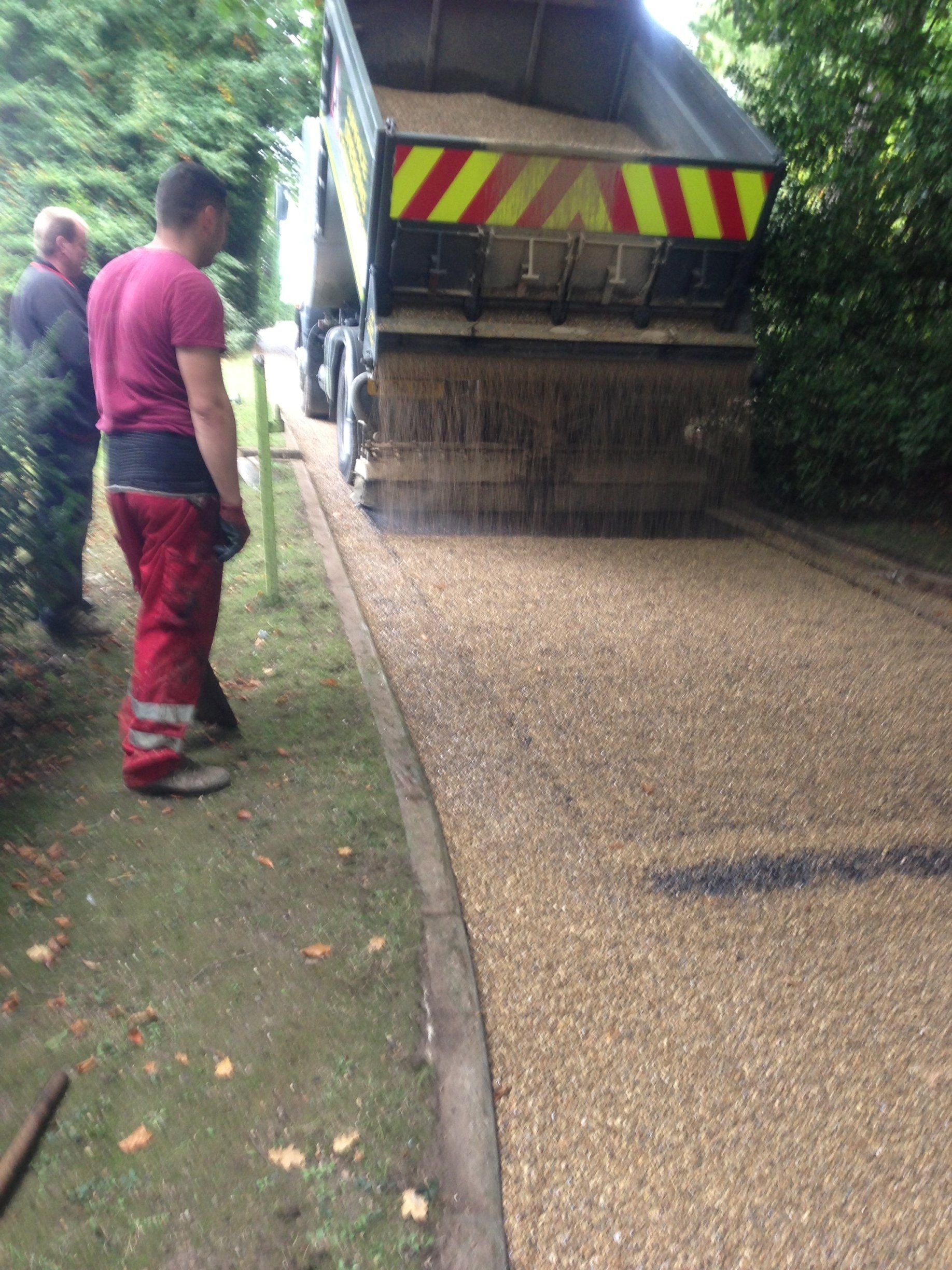 resin bonded levelling