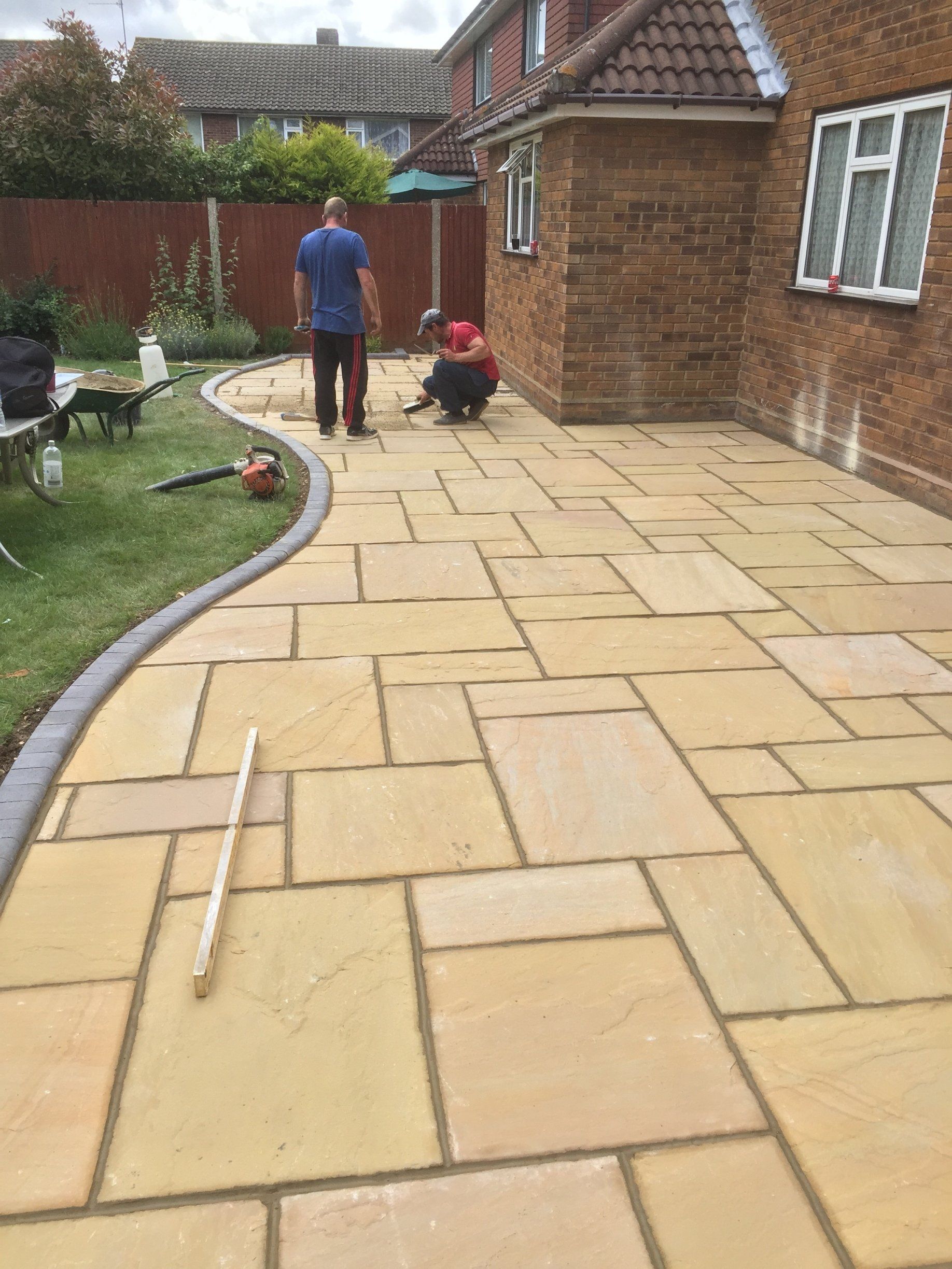 outdoor tiling