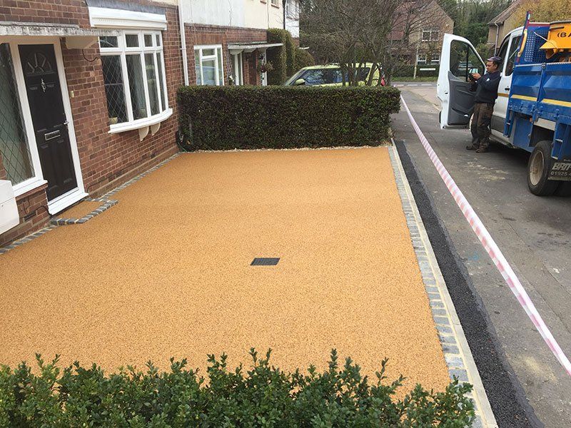 resin bonded outdoor flooring