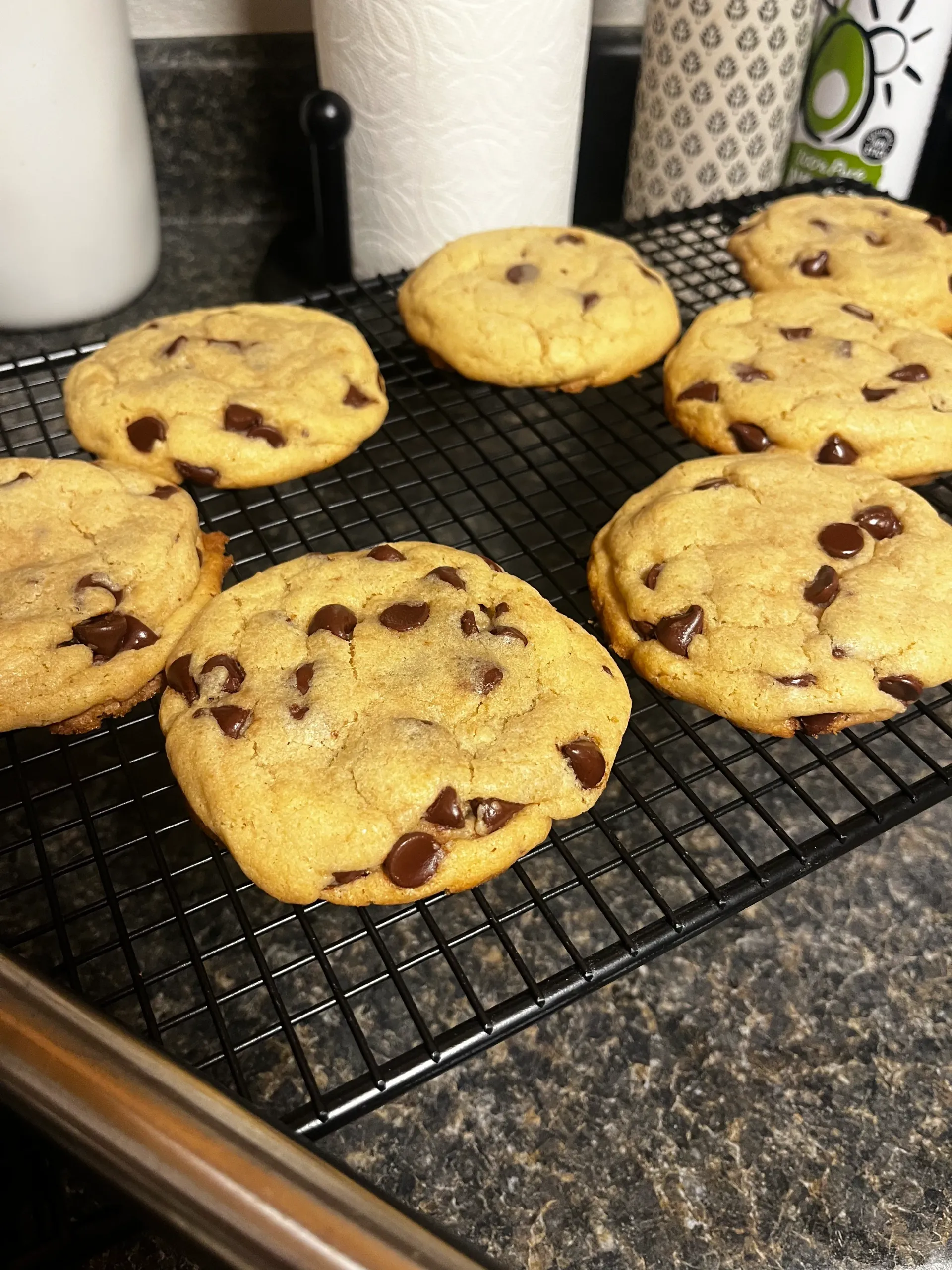home baked chocolate chip cookies by MJ's Sweets Studio