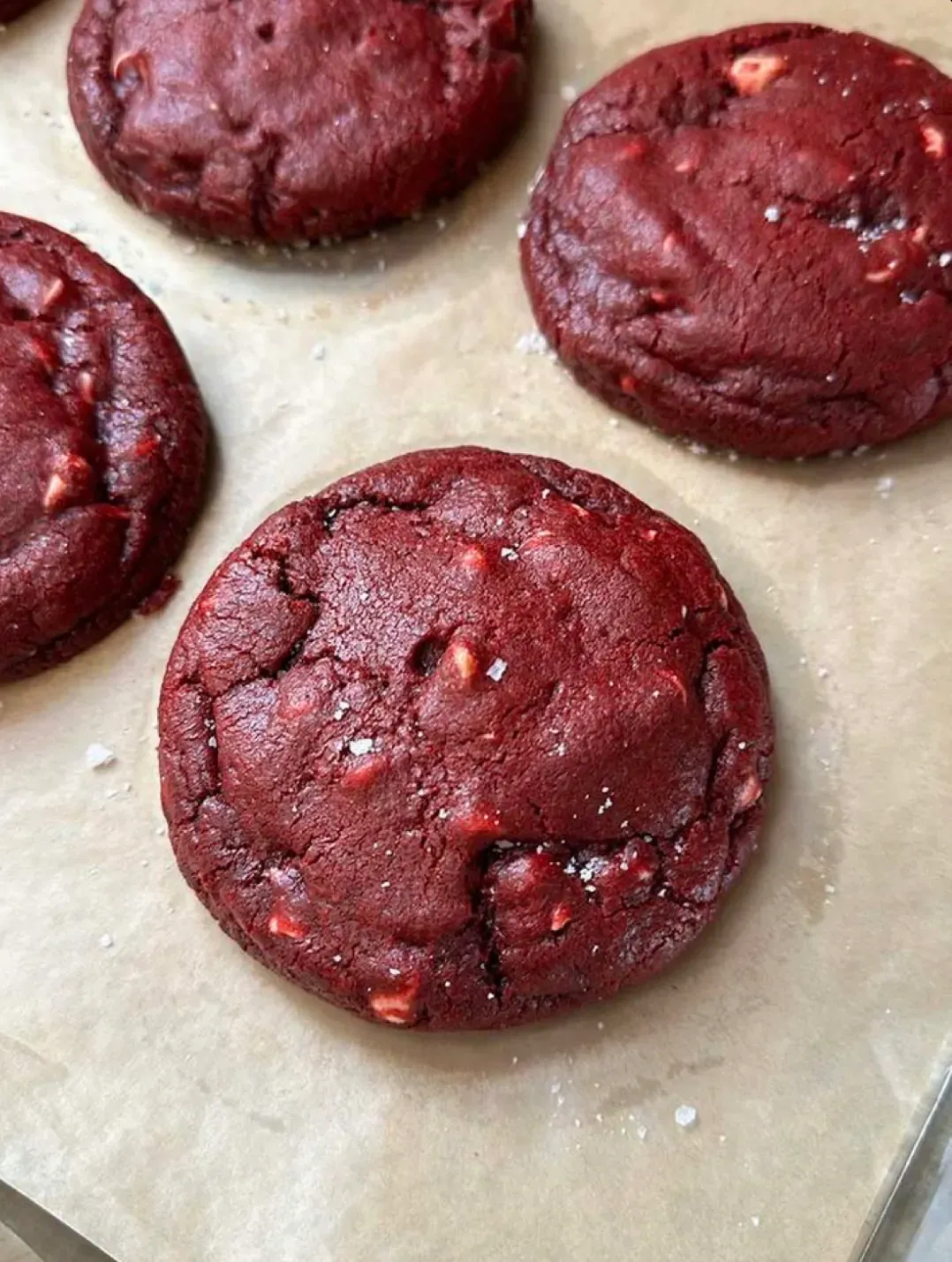 home baked chocolate chip cookies by MJ's Sweets Studio