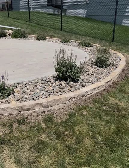Landscaping services.