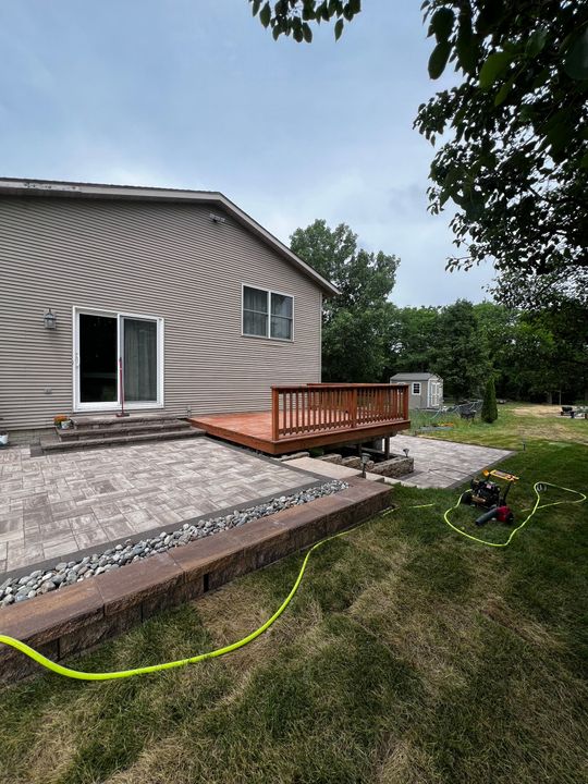 Hardscaping services.