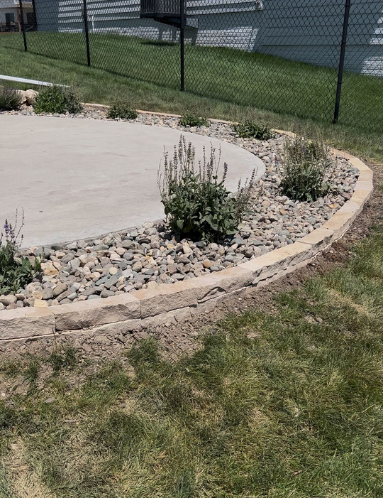 Landscaping services.
