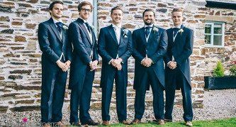 Timeless style with Navy tails, this look works on all gents of any age