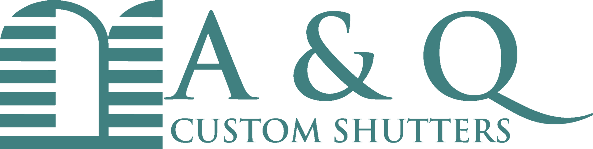 A & Q Custom Shutters Logo