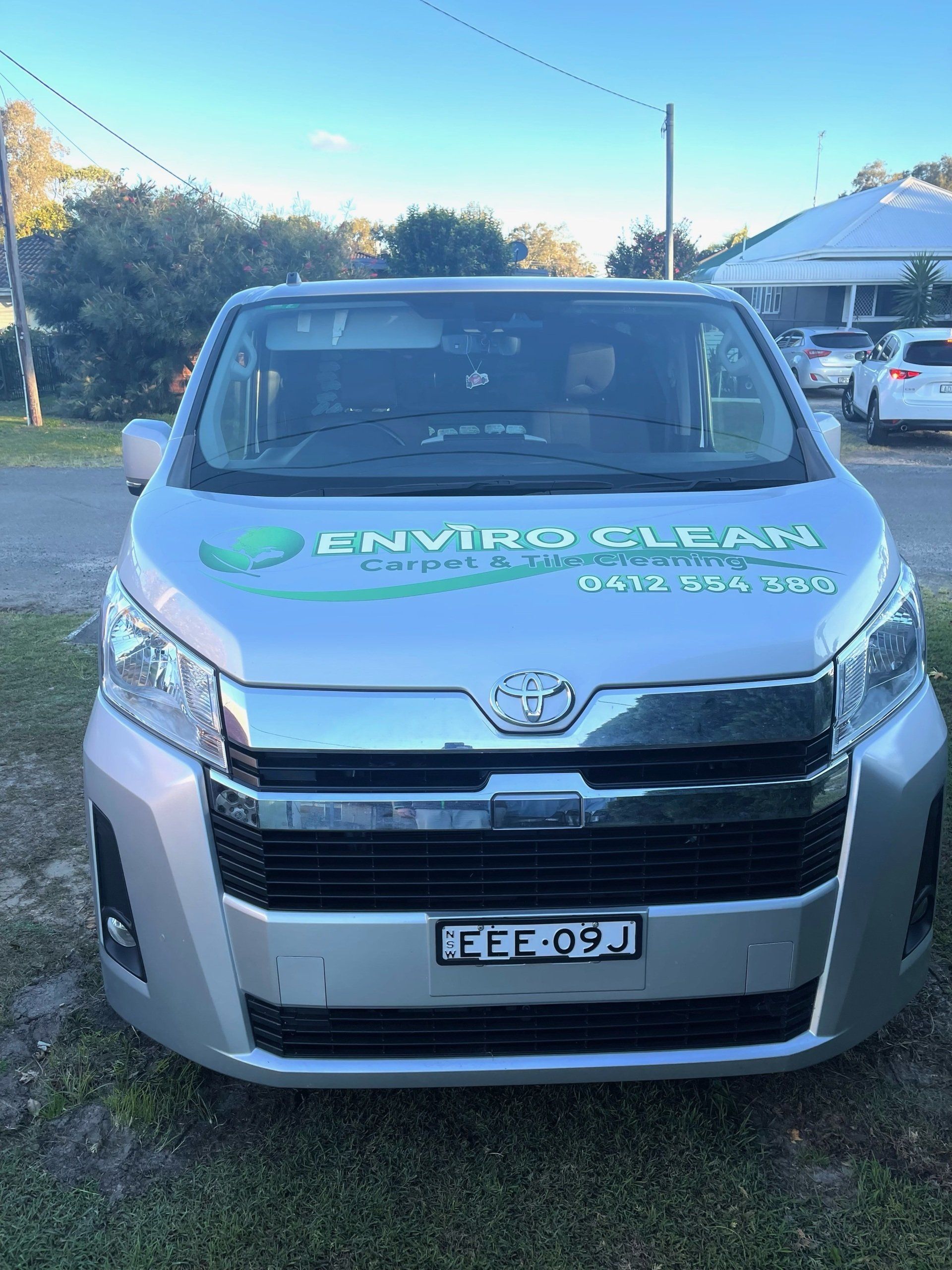Cleaning Van — Enviro Clean Carpet and Tile Cleaning in Woy Woy, NSW