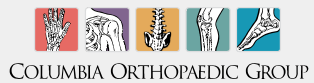 The logo for the columbia orthopaedic group